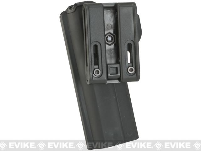 Matrix Hardshell Adjustable Holster for 1911 Series Airsoft Pistols (Type: Black / Belt Attachment)