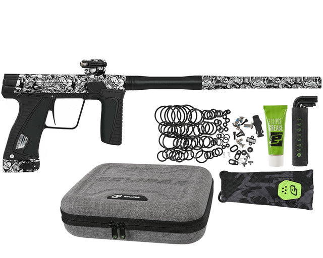 PLANET ECLIPSE GTEK 180R PAINTBALL GUN - Titan White/Black