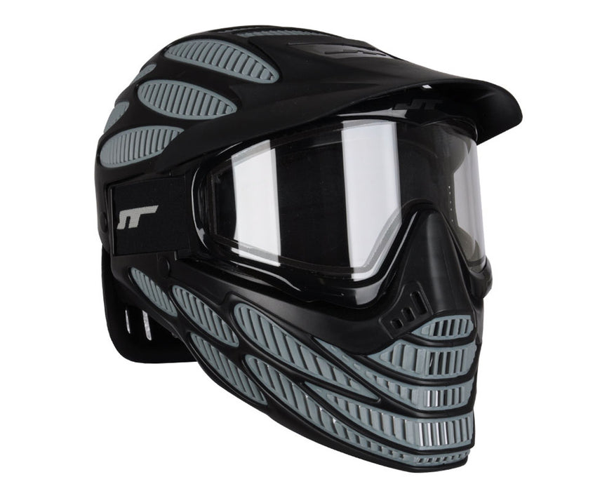 JT Flex 8 Full Coverage Paintball Goggle - Black/Grey