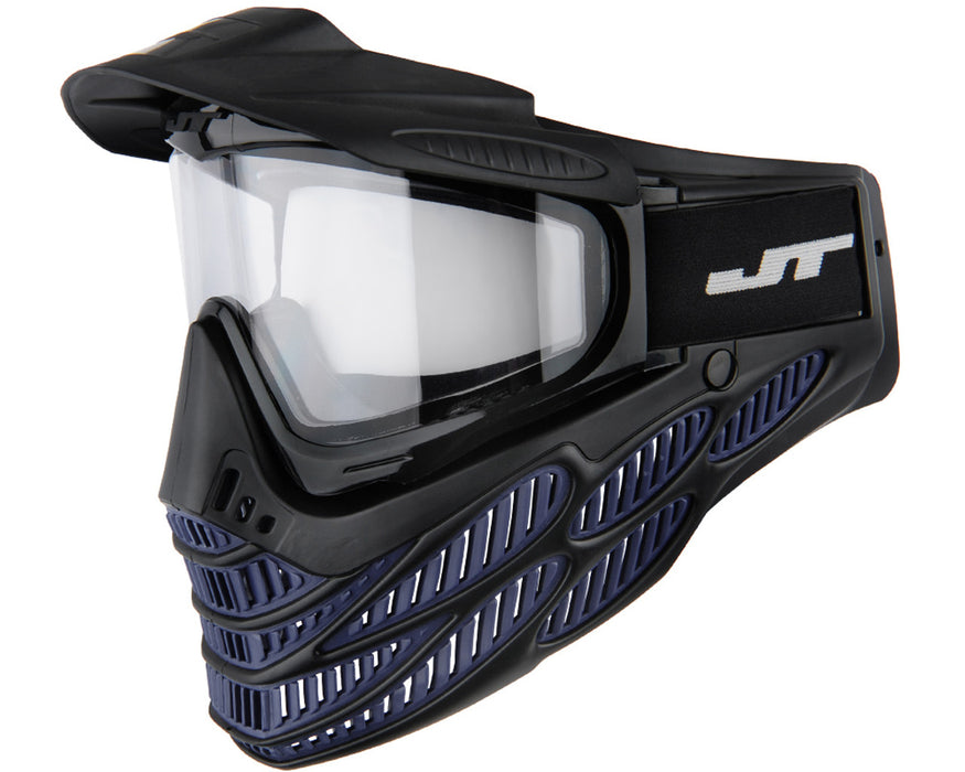 JT Flex 8 Paintball Mask - Black/Blue