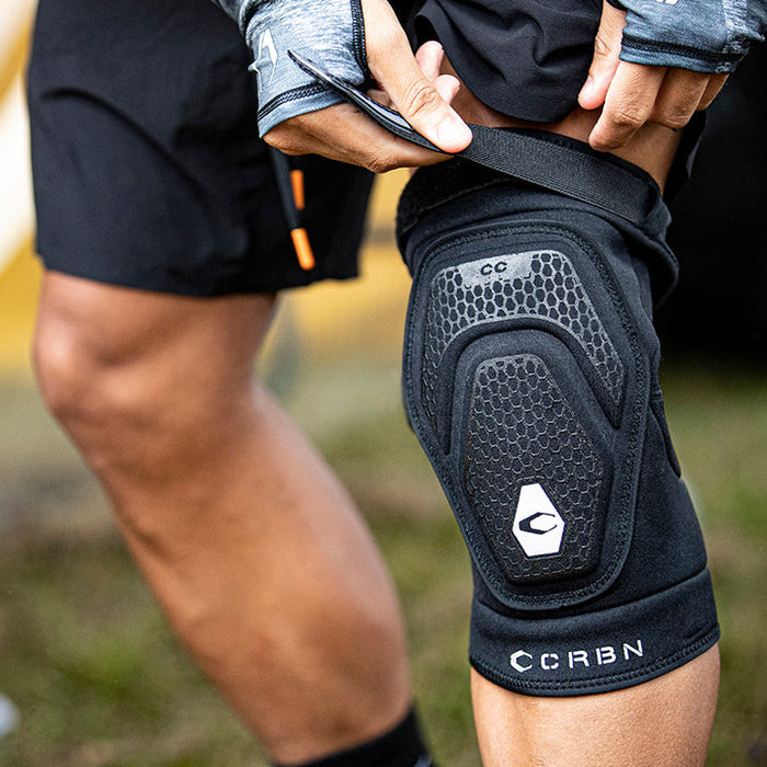 Carbon CRBN CC Knee Pads - Black