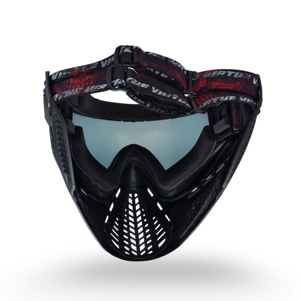 Virtue Vio Ascend Paintball Mask - LE Red Skull
