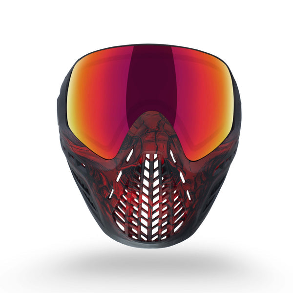Virtue Vio Ascend Paintball Mask - LE Red Skull