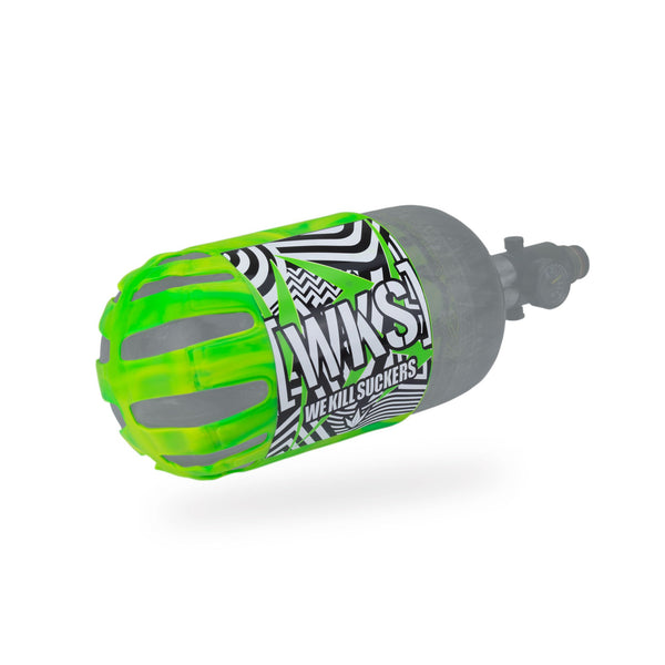 Bunkerkings Knuckle Butt Tank Cover - WKS Shred Lime