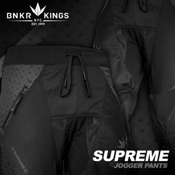 Bunkerkings Supreme Jogger Paintball Pants - Royal Black