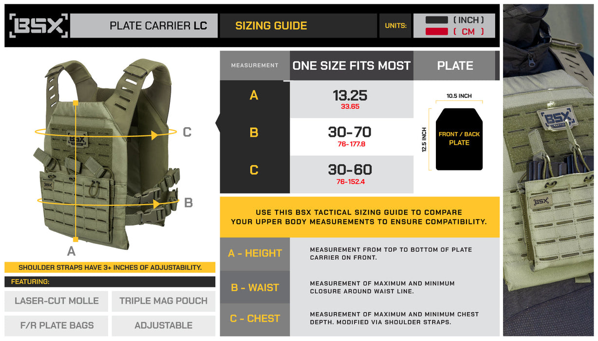 BSX Plate Carrier LC