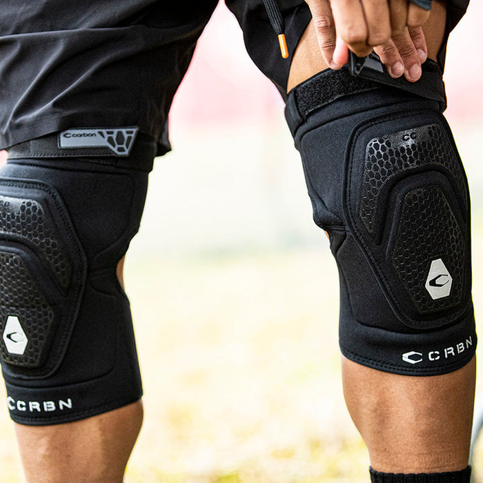 Carbon CRBN CC Knee Pads - Black