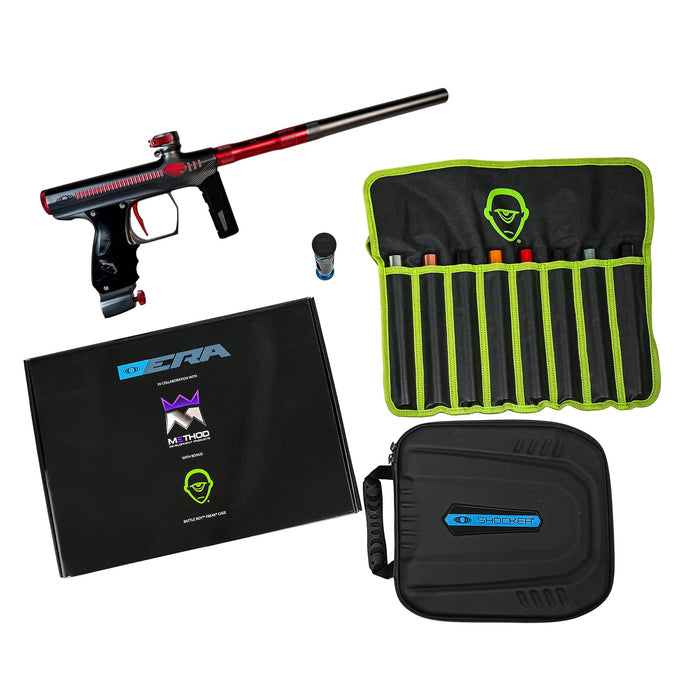 Method Shocker Era Paintball Gun - Black/Red