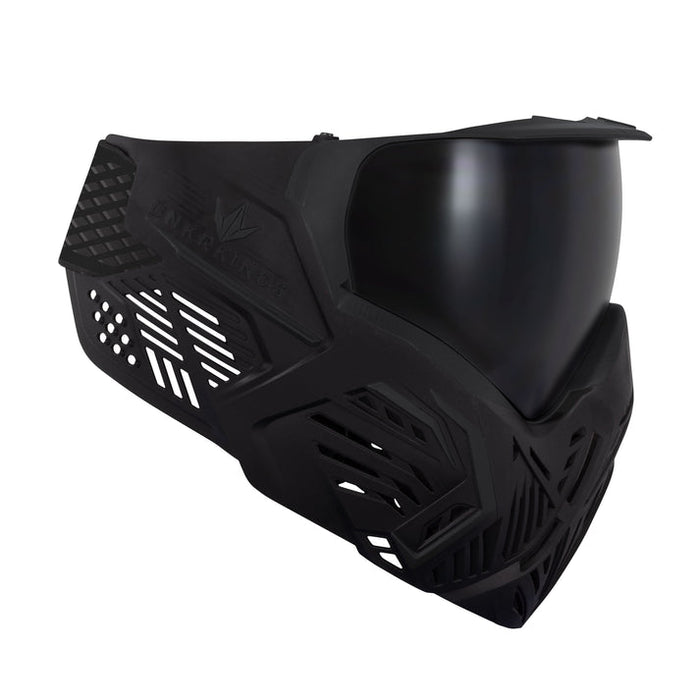 Bunkerkings CMD Paintball Mask - Pitch Black