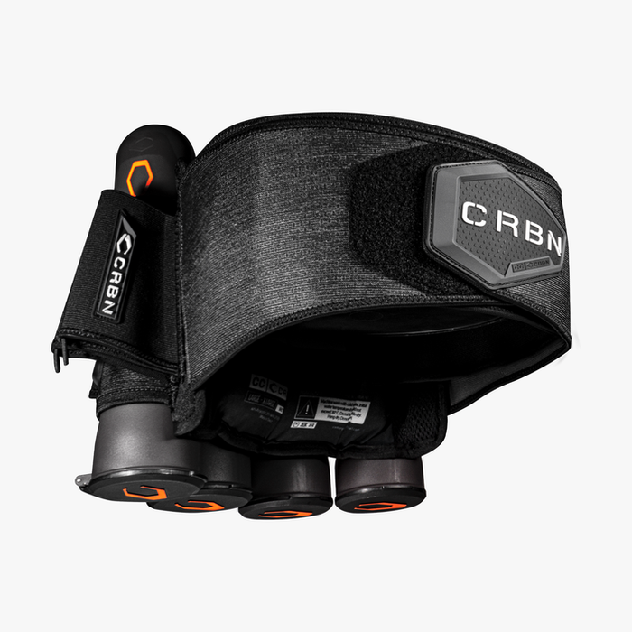 Carbon CRBN 4 Pack CC Paintball Harness - Black Heather