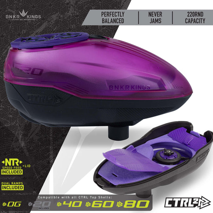 Bunkerkings CTRL2 Loader - Crystal Purple / Black