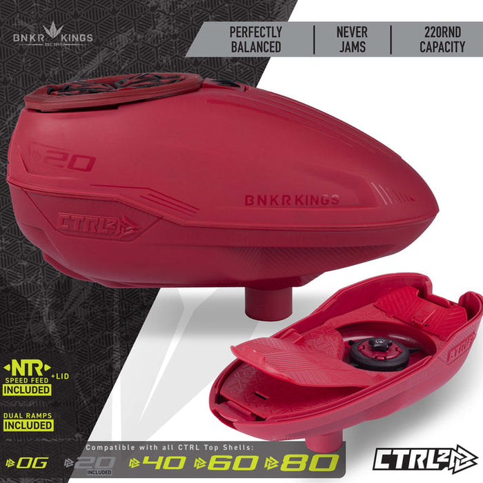 Bunkerkings CTRL2 Loader - Dark Red