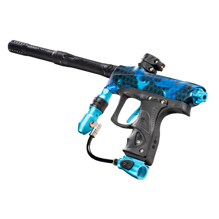 Dye Rize CZR+ Paintball Gun - PGA Hypercam Cyan Dust