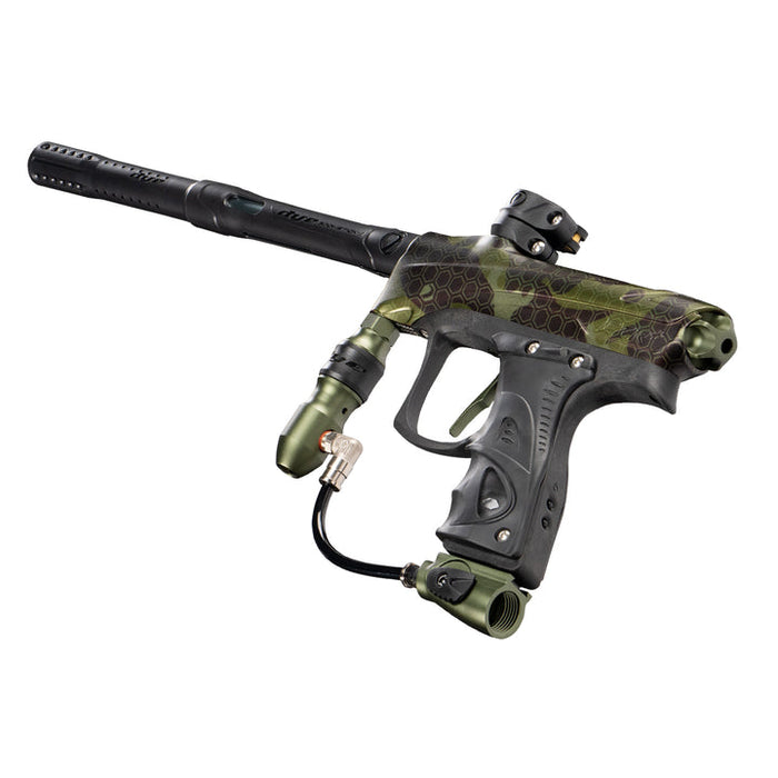 Dye Rize CZR+ Paintball Gun - PGA Hypercam Olive Dust