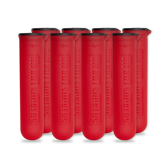 Bunkerkings ESC 140 Round Paintball Pods - 8 Pack - Red