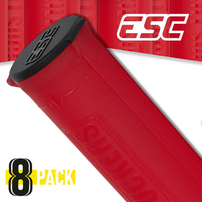 Bunkerkings ESC 140 Round Paintball Pods - 8 Pack - Red