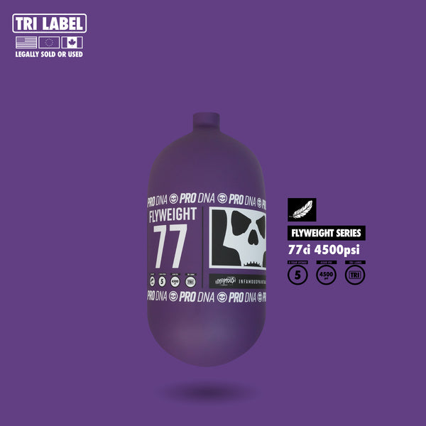 PRO DNA FLYWEIGHT AIR TANK 77ci -  (BOTTLE ONLY)