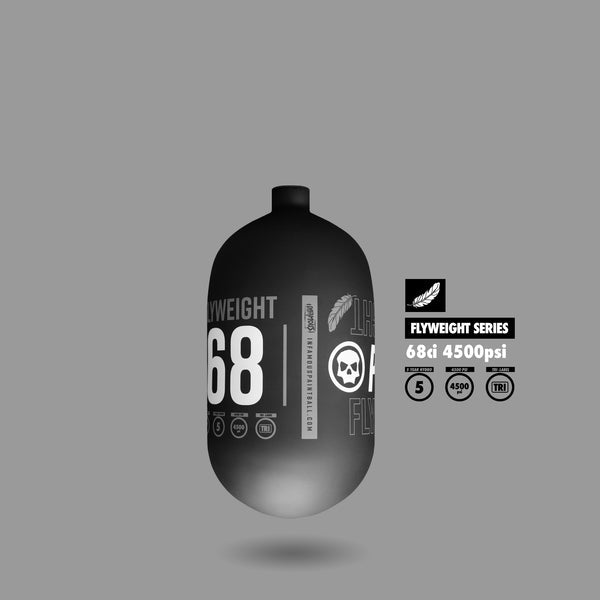 PRO DNA FLYWEIGHT AIR TANK 68ci - MATTE SERIES (BOTTLE ONLY)