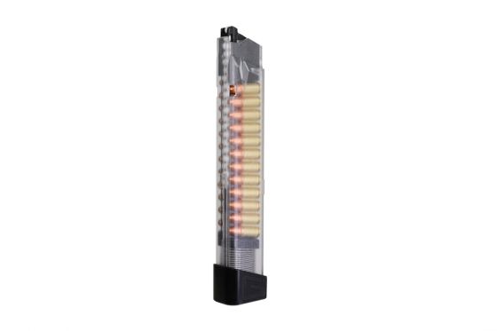 G&G Gas Magazine 20R Extended Magazine for Piranha Series Pistols