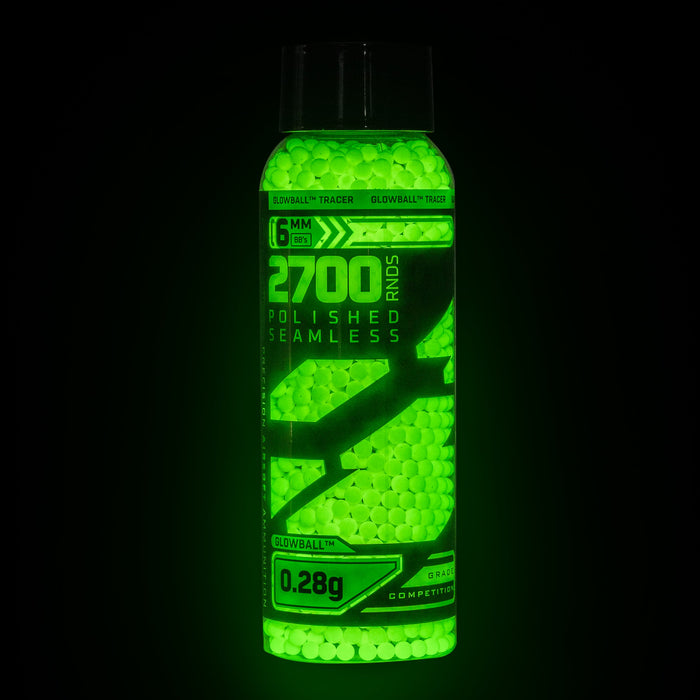 HK Army Hostile Tracer Airsoft BB's - .28g - 2700ct - Green