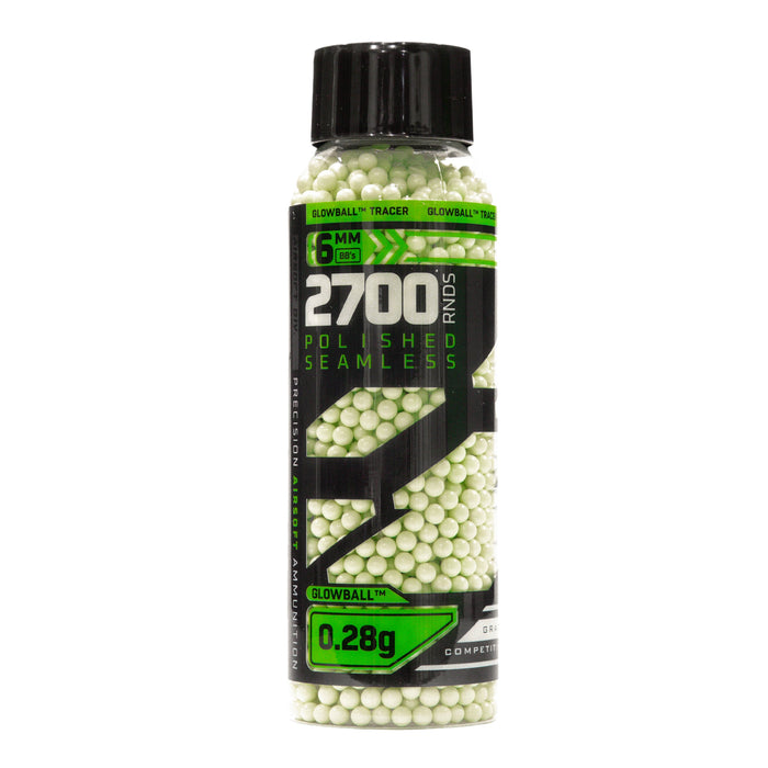 HK Army Hostile Tracer Airsoft BB's - .28g - 2700ct - Green