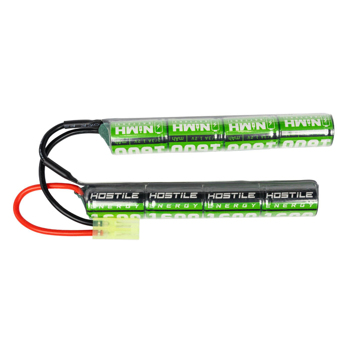Hostile ENERGY - NiMH Battery 9.6V 1600mAh Split (Mini Tamiya)