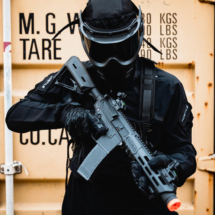 Hostile AEG Kit - RAZE CARBINE AEG Airsoft Gun +(Includes 9.6v Nunchuck & Charger)