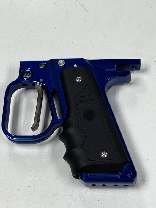 WGP Autococker Hinge Trigger Frame Assembly W/Grip - Polished Blue