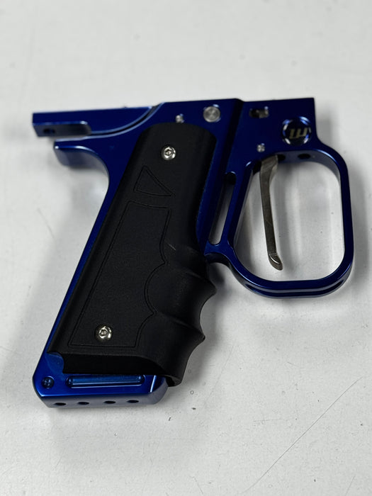 WGP Autococker Hinge Trigger Frame Assembly W/Grip - Polished Blue
