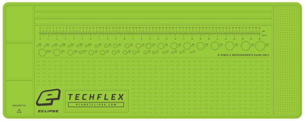 Planet Eclipse XL Magnetic Tech Mat - Lime Green