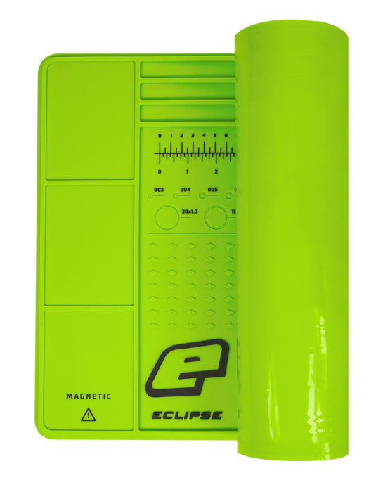 Planet Eclipse XL Magnetic Tech Mat - Lime Green
