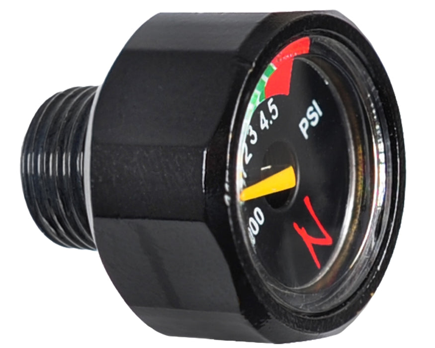 NINJA MINI TANK GAUGE - BLACK - 6000 PSI