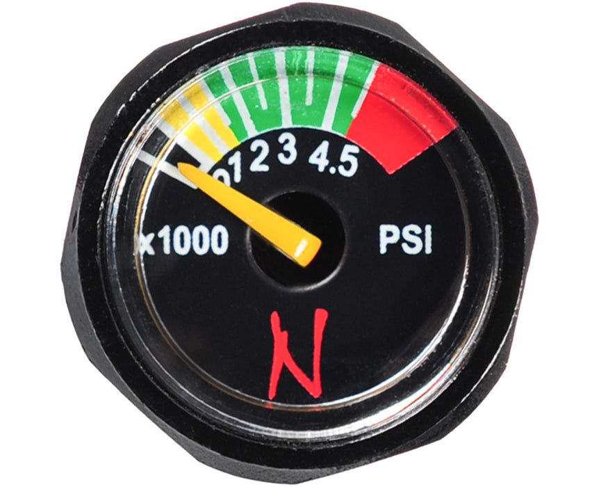 NINJA MINI TANK GAUGE - BLACK - 6000 PSI