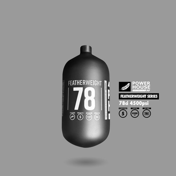 POWERHOUSE FEATHERWEIGHT AIR SYSTEM - 78CI + STANDARD BLACK REG