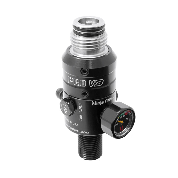 Ninja Pro V3 Adjustable Tank Regulator - Stainless Steeel - 4500 PSI