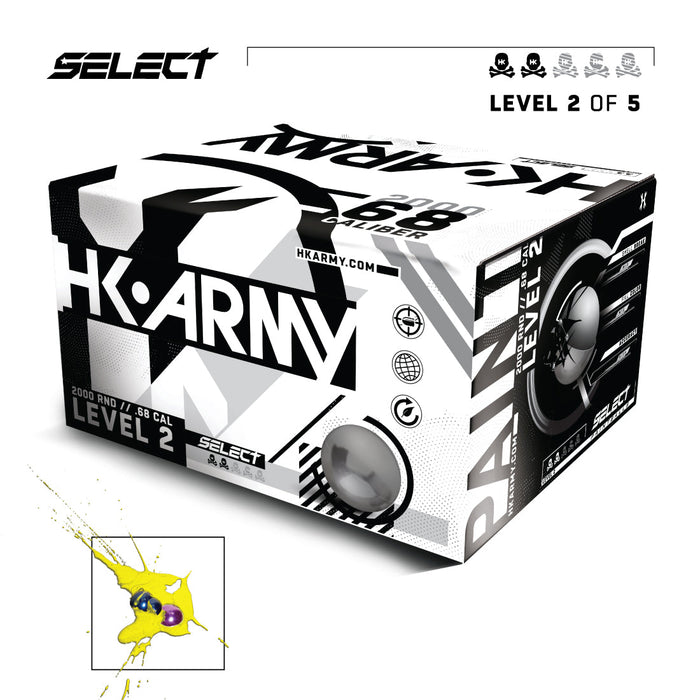 HK Army Select Level 2 Paintballs 2000 Rounds