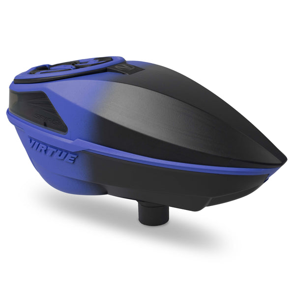 Virtue Spire V Paintball Loader - Blue Black Fade