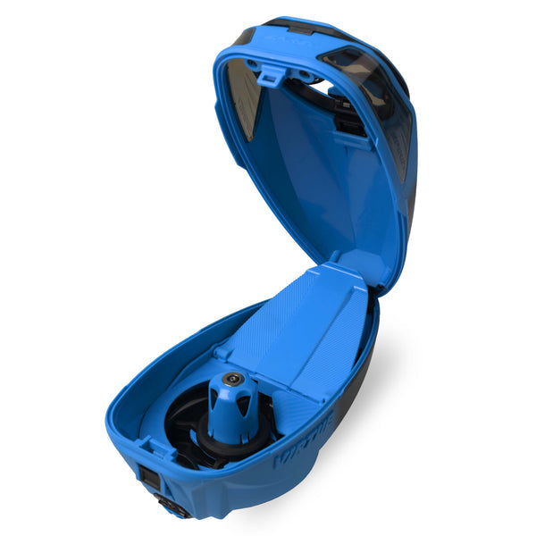 Virtue Spire V Paintball Loader - Cyan Black Fade