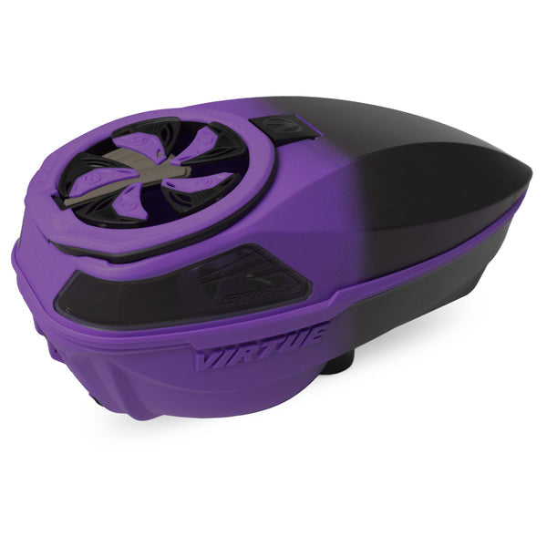 Virtue Spire V Paintball Loader - Purple Black Fade