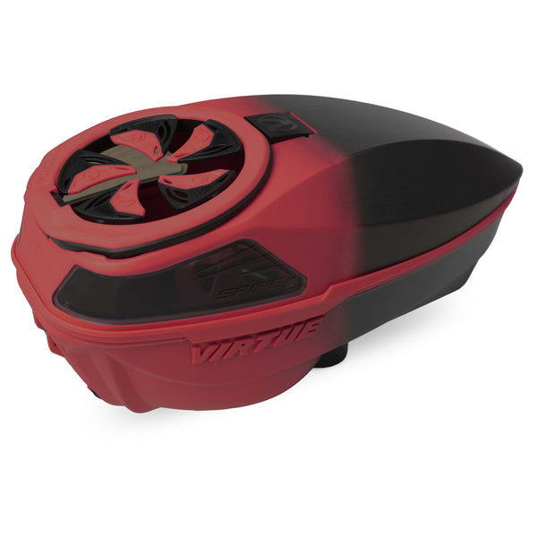 Virtue Spire V Paintball Loader - Red Black Fade