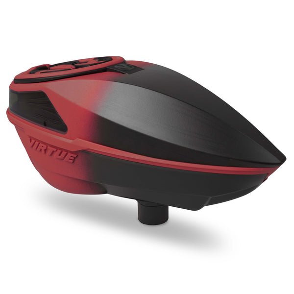 Virtue Spire V Paintball Loader - Red Black Fade