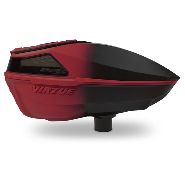 Virtue Spire V Paintball Loader - Red Black Fade