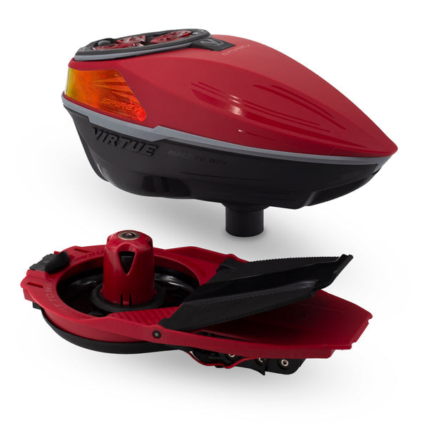 Virtue Spire V Paintball Loader - Red Storm