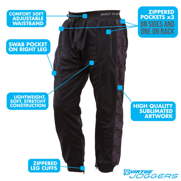 Virtue Jogger Pants - Built to Win - Black