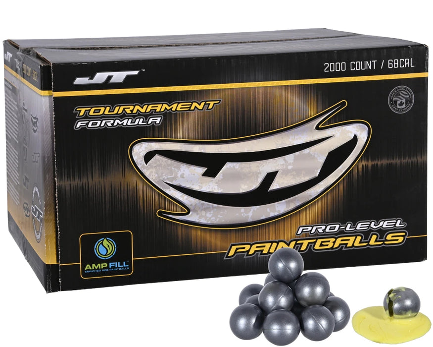 JT Tournament 2,000 Round Paintball Case - Yellow Fill- SC Village Approved ( .68 Caliber )