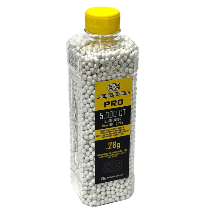 Air Raid Pro .28g Airsoft BB's - 5,000 Count