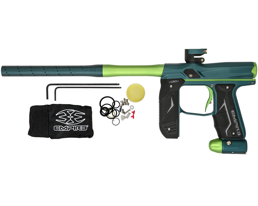 Empire Axe 2.0 Paintball Gun w/ Redline Board - Dust Admiral Blue/Dust Cadmium Green (16992)