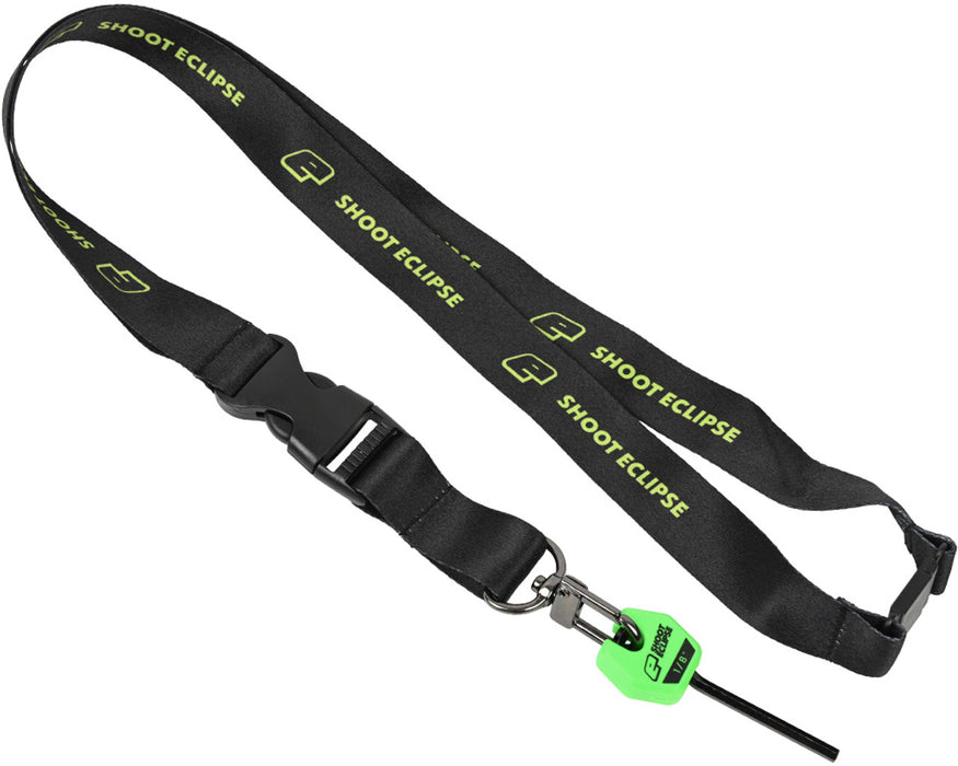 Planet Eclipse 1/8 Velocity Key Lanyard - Black