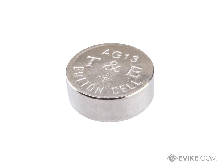 LR44/AG13 Button Cell Alkaline Batteries - Single