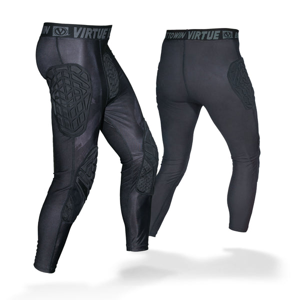 Virtue Breakout Padded Compression Paintball Pants - Black